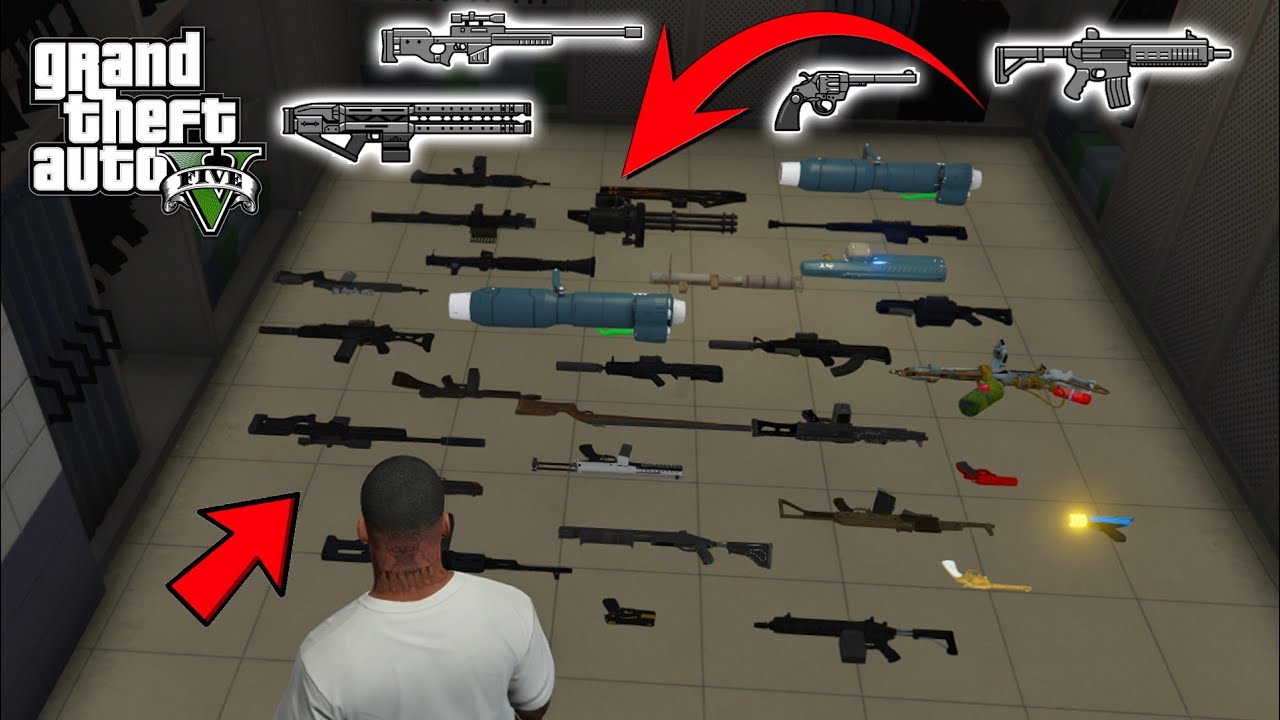 GTA 5 How To Unlock Secret Weapons PS3 PS4 PS5 PC XBOX YouTube 