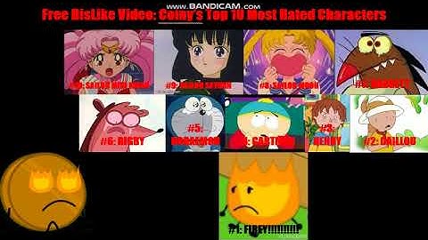 Free Dislike Video: Coiny’s Top 10 Most Hated Characters