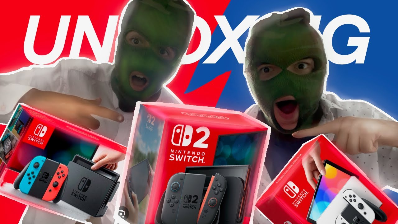 Un UNBOXING pas COMME LES AUTRES ! Nintendo Switch 2 !!!💥