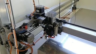 Large scale DIY 3D printer - 1200 x 1200mm print bed - Build progress and test print preview Large scale DIY 3D printer - 1200 x 1200mm print bed - Build progress and test print preview