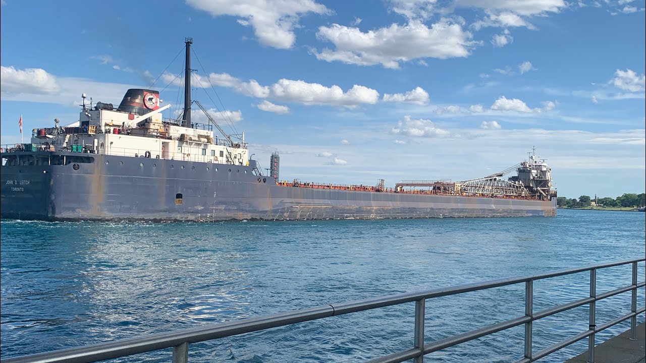 John D. Leitch and Tug/Barge Maumee Carrying bulk through the lakes