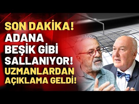 Adana'da şiddetli bir artçı deprem daha: Naci Görür ve Övgün Ahmet Ercan'dan açıklama geldi!