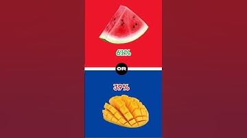 Would You Rather..?! | Part 5 #quiz #challenge #wouldyourather #funny #games  #gamechallenge #fruits