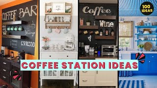 100 Coffee Bar Ideas for Home, Small Spaces and Kitchens  Decorants