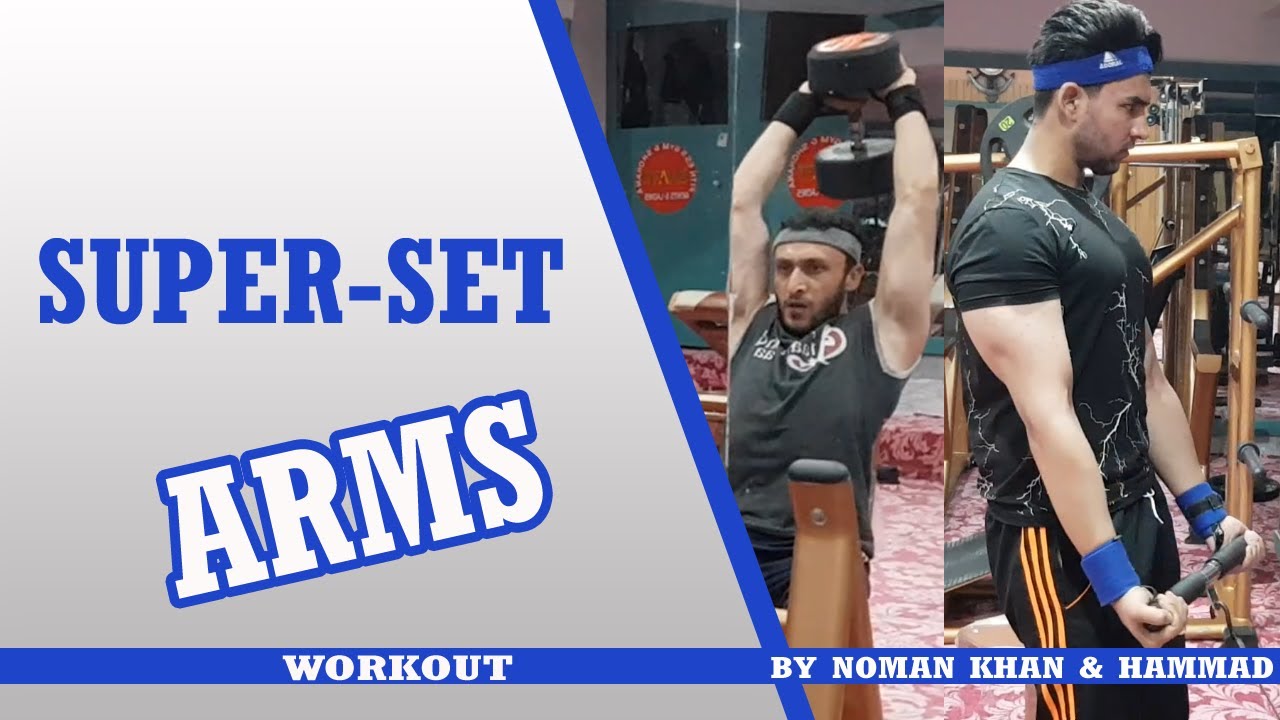 Arms Superset Arms Workout YouTube