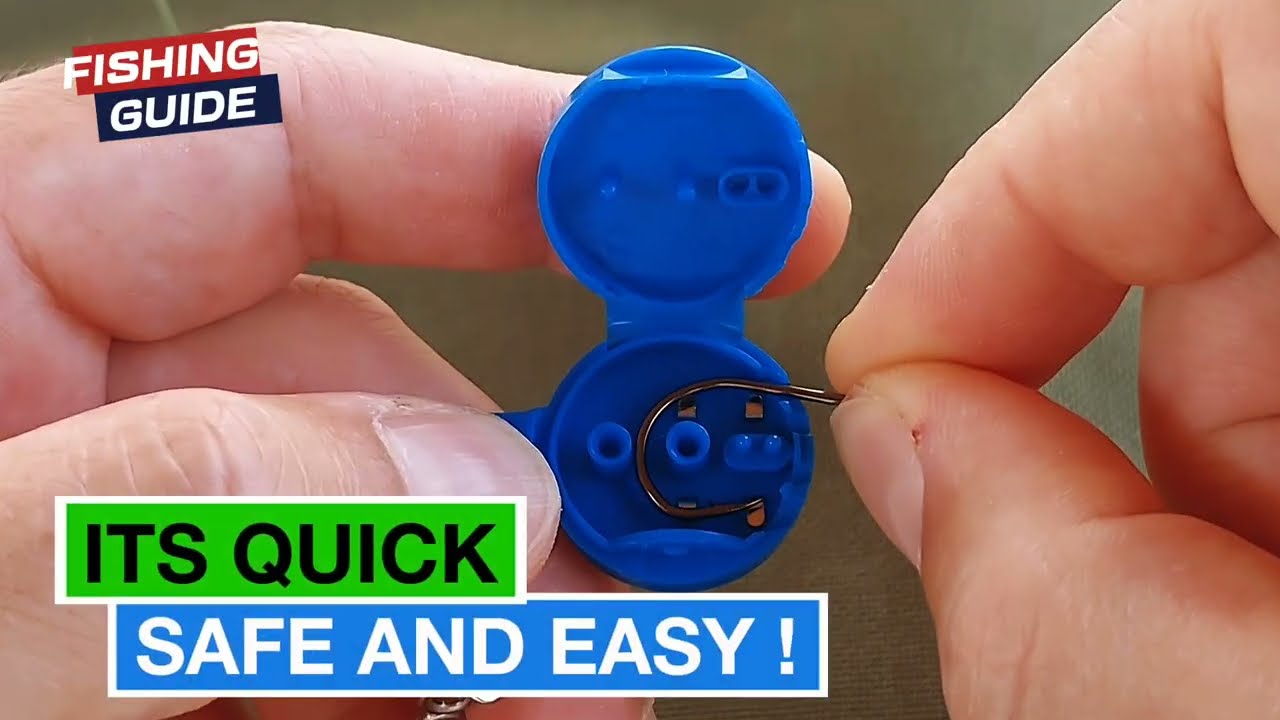 How to Tie an Improved Clinch Knot with Hook-Eze | Say Goodbye to Hook Injuries!