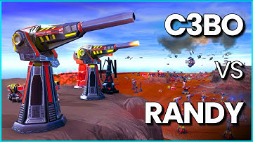 When one LRPC is not enough! - C3B0 Vs rAndy - 1v1 Beyond All Reason Cast