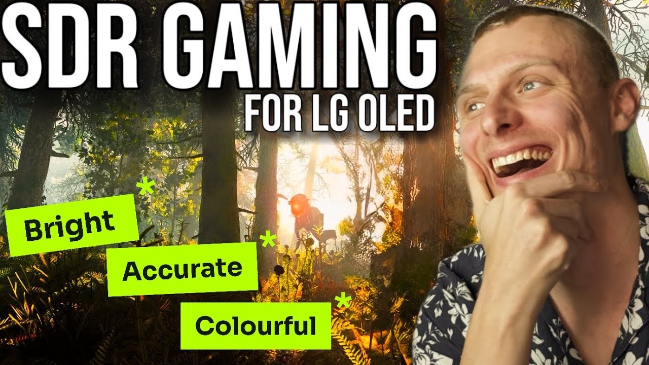 ЛУЧШАЯ игровая калибровка SDR для телевизоров LG OLED