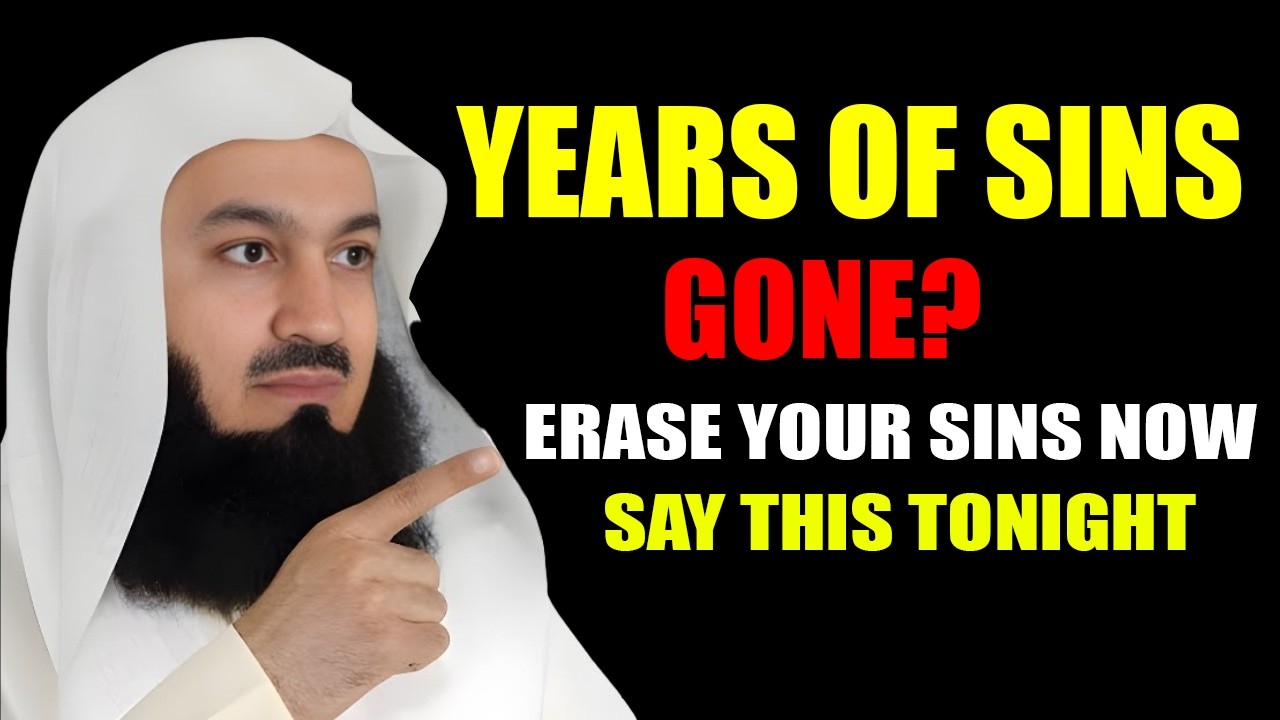 These 5 Words Can Erase YEARS of Sins (Most Muslims Ignore This!)