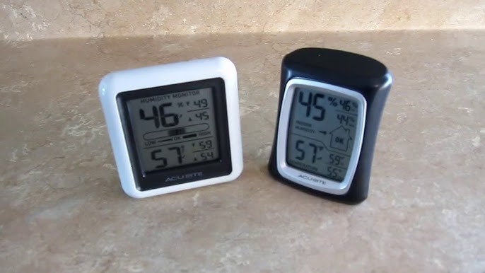 Pro Accuracy Indoor Temperature and Humidity Monitor with Alarms