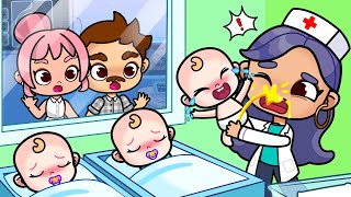 Mom Gave Birth To Triplet Boys Toca Sad Story Toca Boca Life World Toca Animation