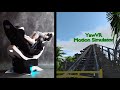 Yaw2 - No Limits Roller Coaster - Motion Control Accuracy Test