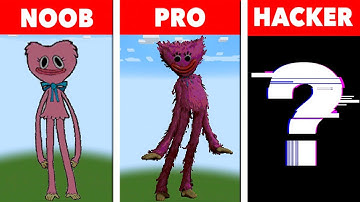 NOOB VS PRO VS HACKER Minecraft Pixel art Kissy Missy