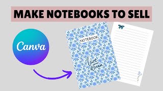 How to Create a Digital Notebook in Canva (2025) | Perfect for KDP & Etsy