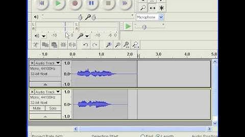 HOW TO MIX AUDIO TRACK IN AUDACITY Beta 1.3