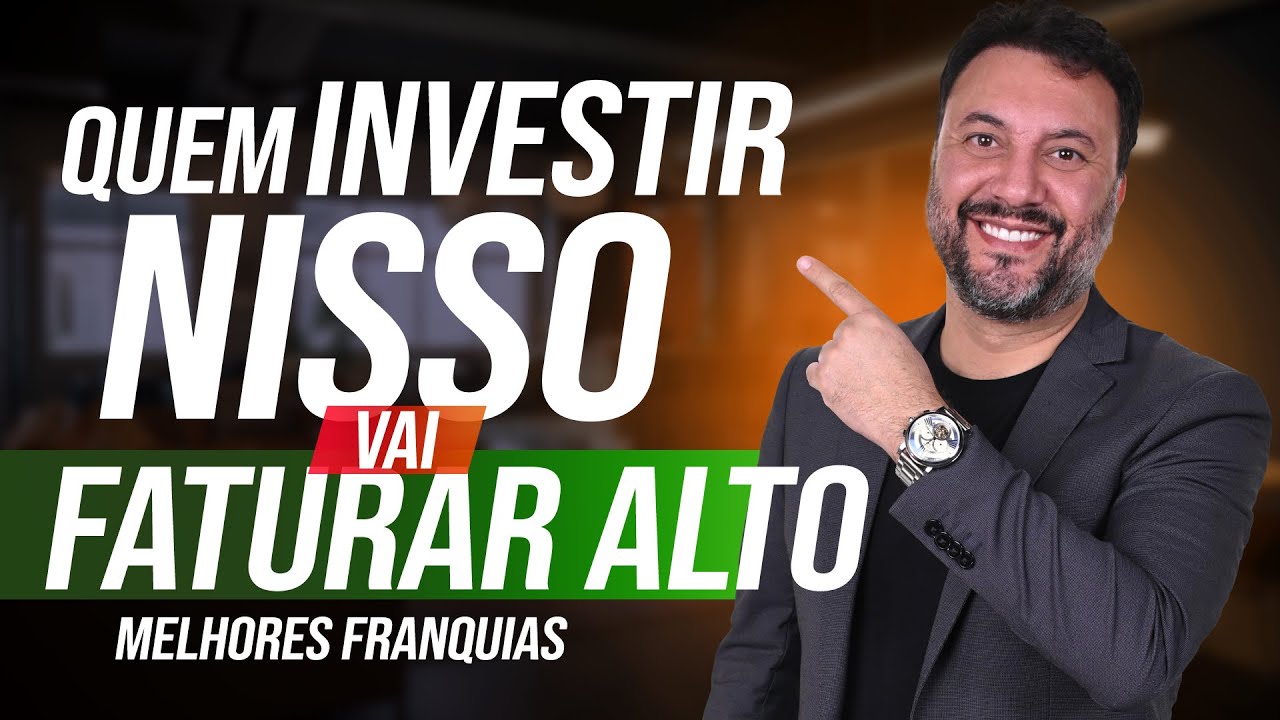 MELHORES FRANQUIAS PARA FATURAR DE VERDADE EM 2025 - YouTube