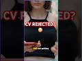 Your CV is Getting Rejected ❌ Fix This NOW #chatgpt #Resumetips #AIforjobs #workflowgenius