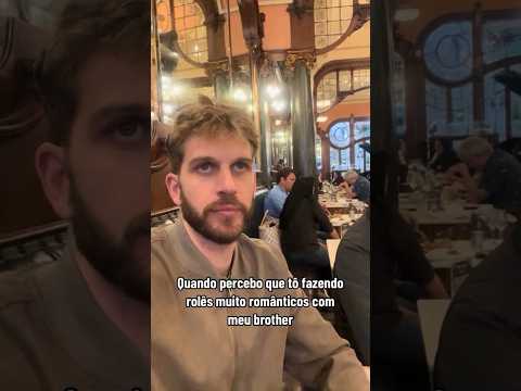 Rolê romântico com o brother!