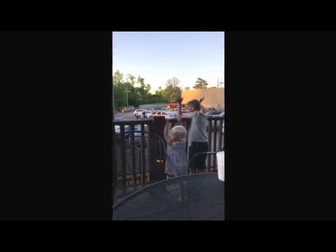 JoJo, the celebrity. Nora and Eli are her paparazzi 05-03-2017