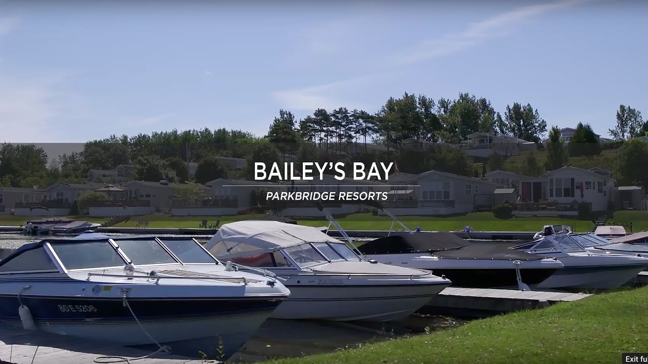 Bailey S Bay Resort A Parkbridge Cottage Rv Resort Chemong