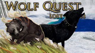 A HEATED Battle For Territory at Sapphire Geyser!!  Wolf Quest: LOST ECHOES • #15