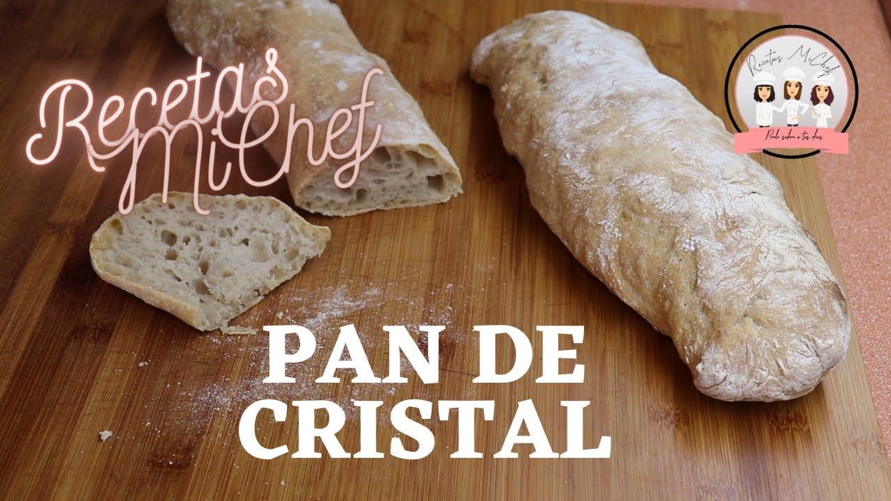 El mejor PAN de CRISTAL | como el del Mercadona 🍞 | Facilísimo | -Recetas MiChef-