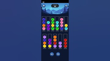 BallSort Level 46 Challenge🫵 #ballsort #games #challengegames #puzzlegames  #coloursorting #puzzle