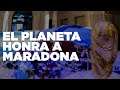 EL PLANETA HONRA A DIEGO MARADONA - TFN