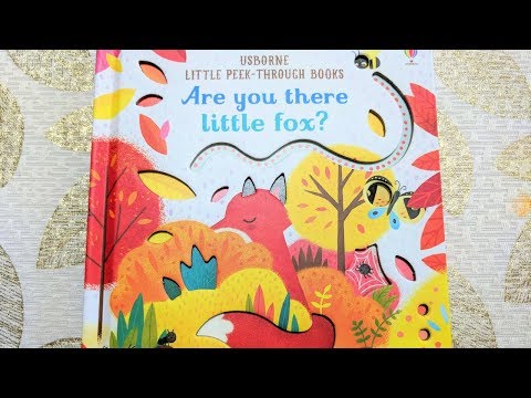 Book review: Usborne - Are you there little fox?