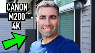 Canon M200 4K Vlog Test