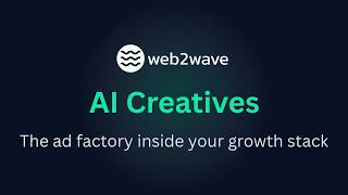 web2wave AI Creatives: Research, Generate, & Scale Winning App Ads screenshot 4
