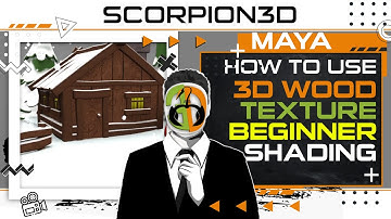 MAYA FOR BEGINNER, CRATER 3D TEXTURE NODE, LET’S WORK ON WALL IN HYPERSHADE