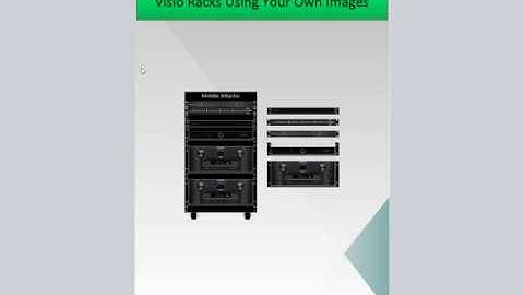 Visio Photo Realistic Rack Drawing