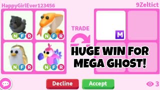 😱🙀HUGE WIN? I GOT A NO POTION HIGH VALUE OUT OF GAME MEGA For My NEON LEGENDARY + WIN FOR MEGA GHOST
