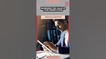 Maximizing the Value of Your Dissertation Results Chapter #dissertation #results #maximizing