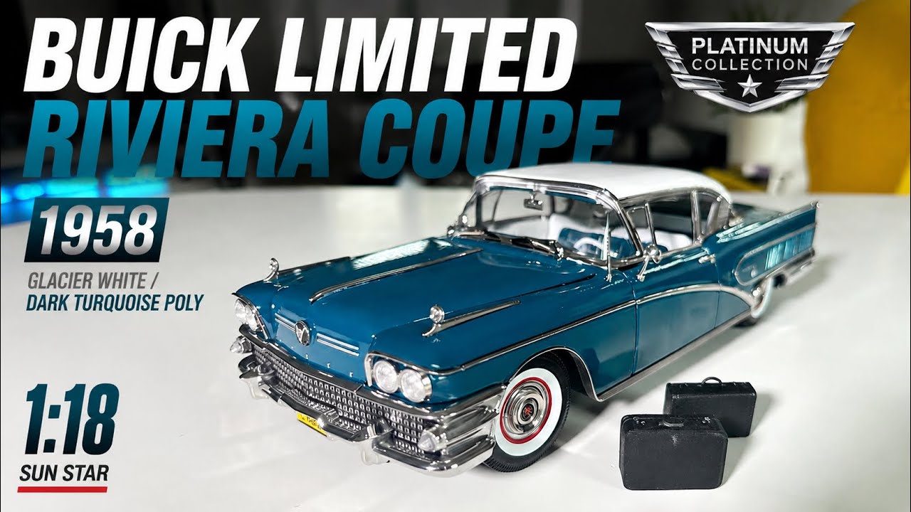 Unboxing: Buick Limited Riviera coupe *platinum collection* 1958
