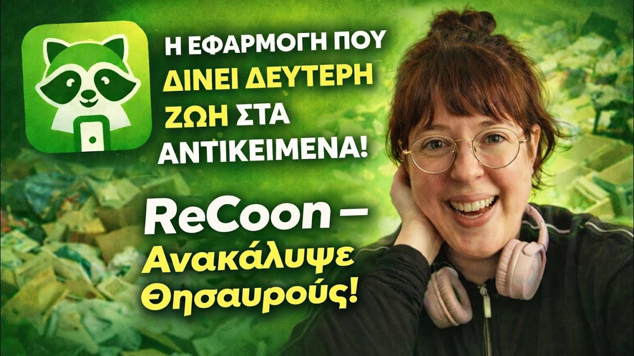 Ας μιλήσουμε για την εφαρμογή reCoon! #letstalk #recoonapp #apps