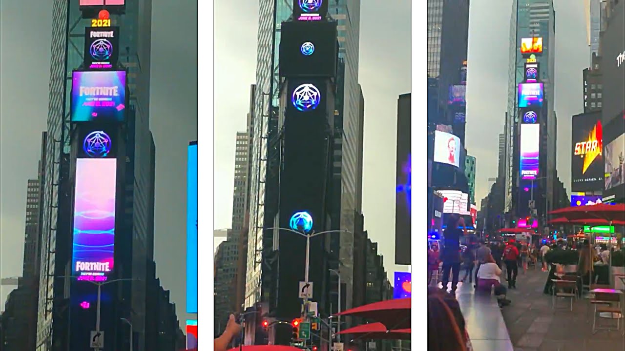Fortnite Live Event Times Square Fortnite Live Event Times Square