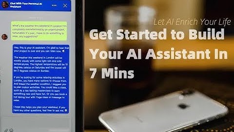 Build Your First Personal Generative AI Assistant Through a Chatbot In 7 Mins