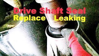 How to Replace Rear Output Drive Shaft Seal in Transfer Case