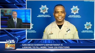 We Are Hiring - San Diego County Sheriff's Department