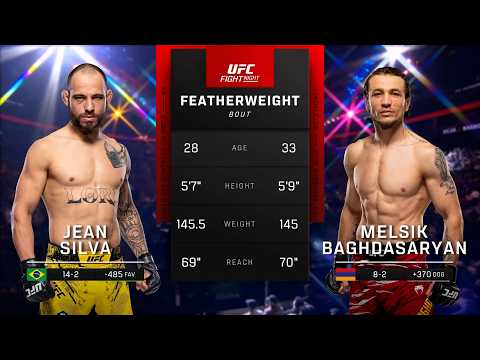 Jean Silva vs. Melsik Baghdasaryan | FULL FIGHT | Noche UFC
