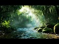 Deep Sleep Nature Sounds 😴 Peaceful Waterfall River Relaxation (3 Hours)
