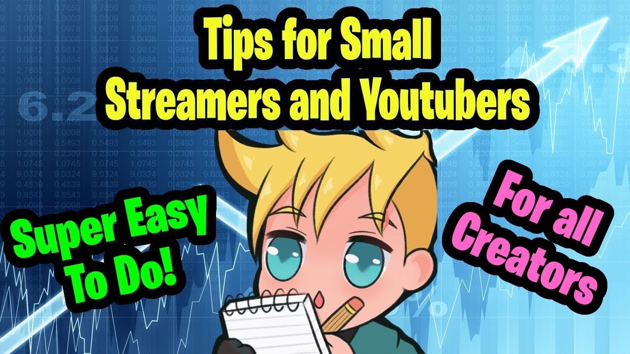 Tips for Small YouTubers Starting out! - YouTube