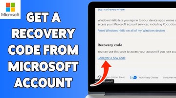 How To Get A Recovery Code From Microsoft Account 2024 | Secure Your Microsoft Account Recovery