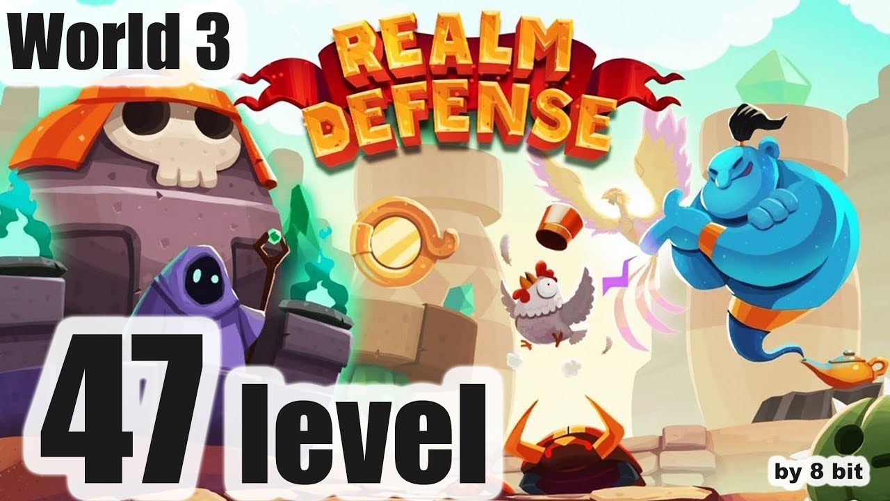 Realm Defense - World 3, level 47 Campaign Mode cleared, 3 stars