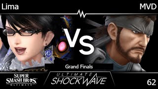 USW 62 - Lima (Bayonetta) vs TG | MVD (Snake) Grand Finals - SSBU