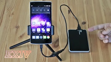 Connecting external hard drives to smartphones