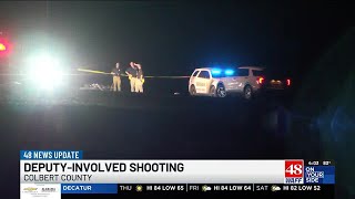 1 injured, 1 in custody after Colbert County officer-involved shooting