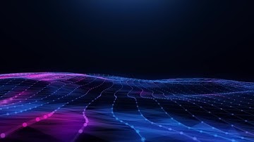 Abstract Blue-Pink Plexus Field Motion Graphics